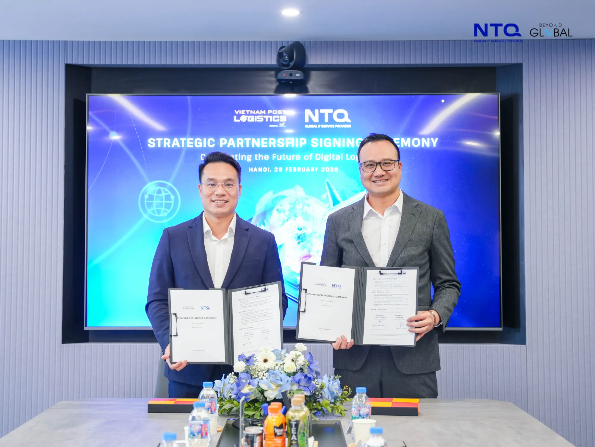 NTQ Ký Kết MoU Cùng Vietnam Post Logistics, Thúc Đẩy Chuyển Đổi Số Và Ứng Dụng Công Nghệ Thông Minh Trong Logistics