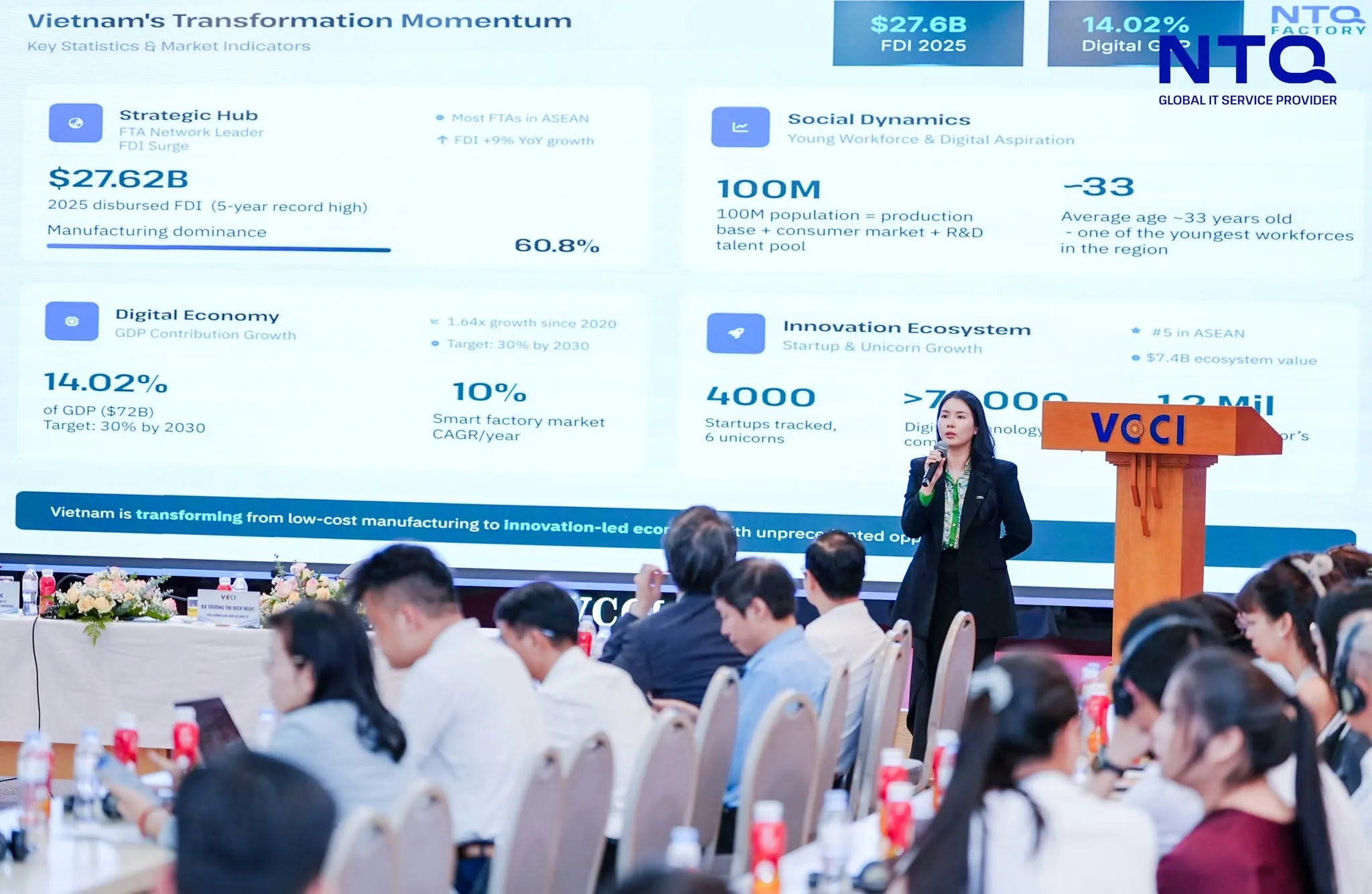 ĐẠI DIỆN NTQ FACTORY CHIA SẺ VỀ CHIẾN LƯỢC “ĐỒNG KIẾN TẠO” TẠI SỰ KIỆN KẾT NỐI ĐẦU TƯ VIỆT NAM - TRUNG QUỐC