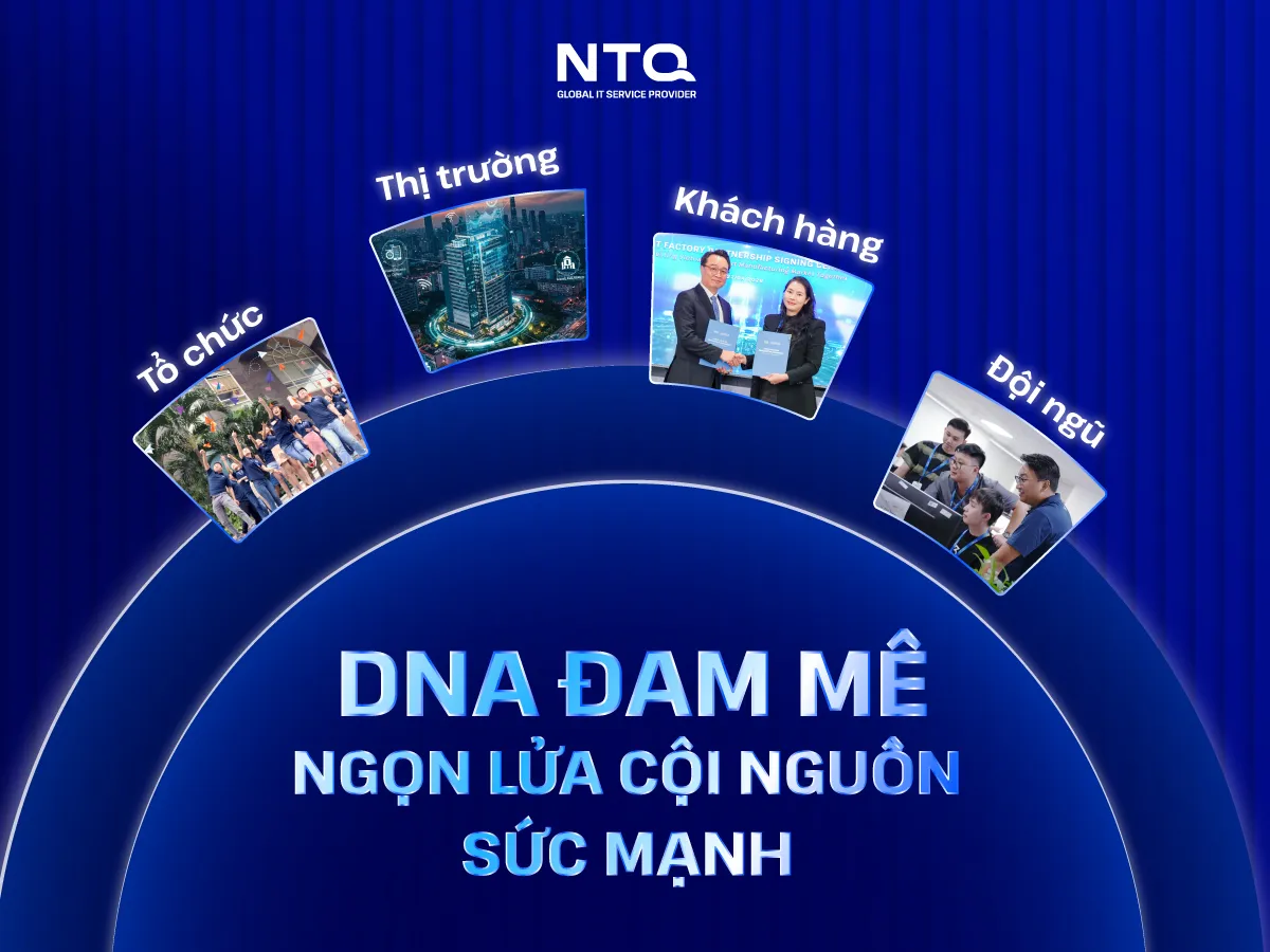 DNA ĐAM MÊ – SỨC MẠNH CHIẾN LƯỢC ĐỊNH HÌNH TỔ CHỨC, THỊ TRƯỜNG, KHÁCH HÀNG VÀ ĐỘI NGŨ NTQ