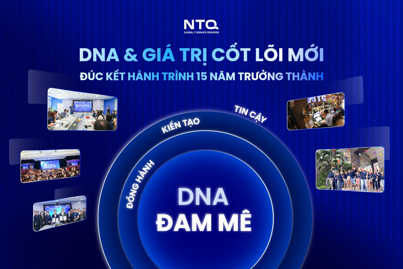 NTQ Công Bố DNA & Giá Trị Cốt Lõi Mới, Đúc Kết Hành Trình 15 Năm Trưởng Thành